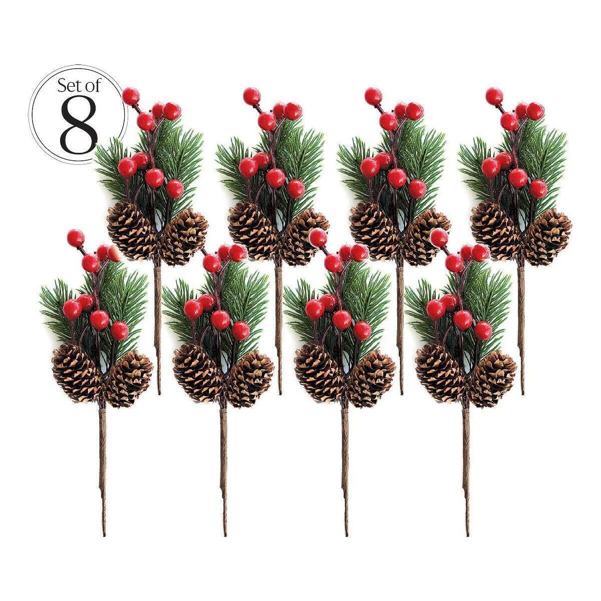 Red Berry Stems Pine Branches Evergreen Berries Cash Back - RebateKey