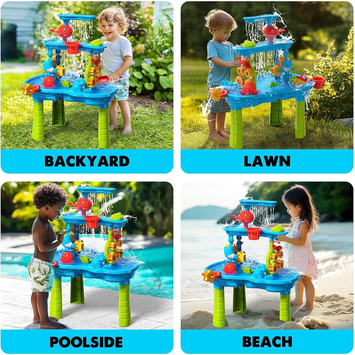 Water Table Sensory Sand Play Toy Cashback - RebateKey