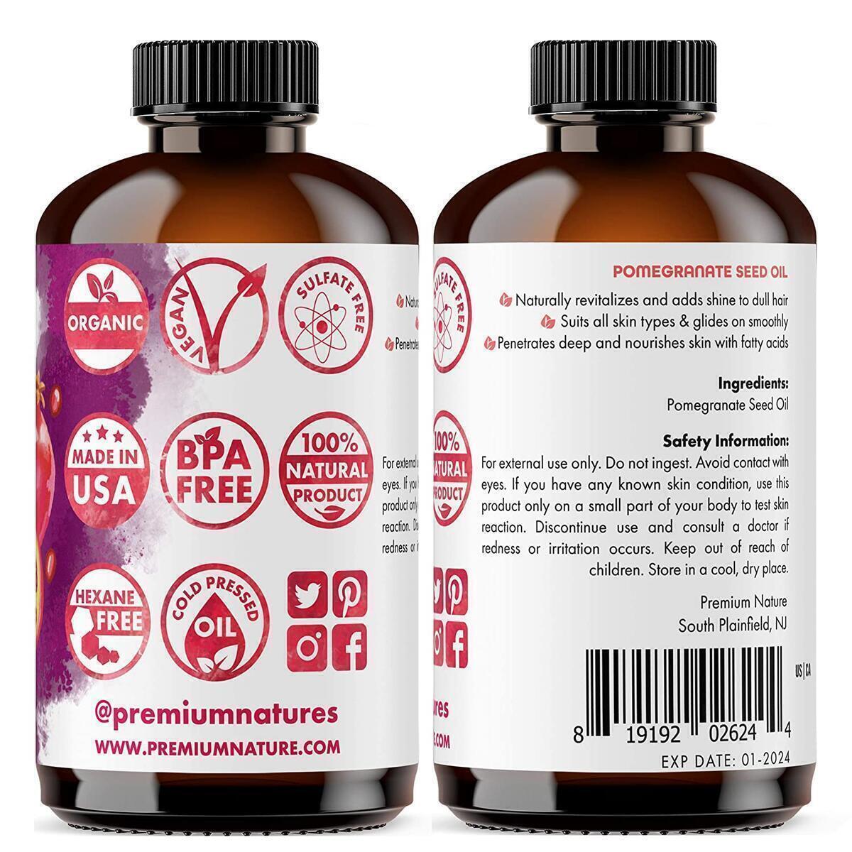 Organic Pomegranate Oil Cash Back - RebateKey