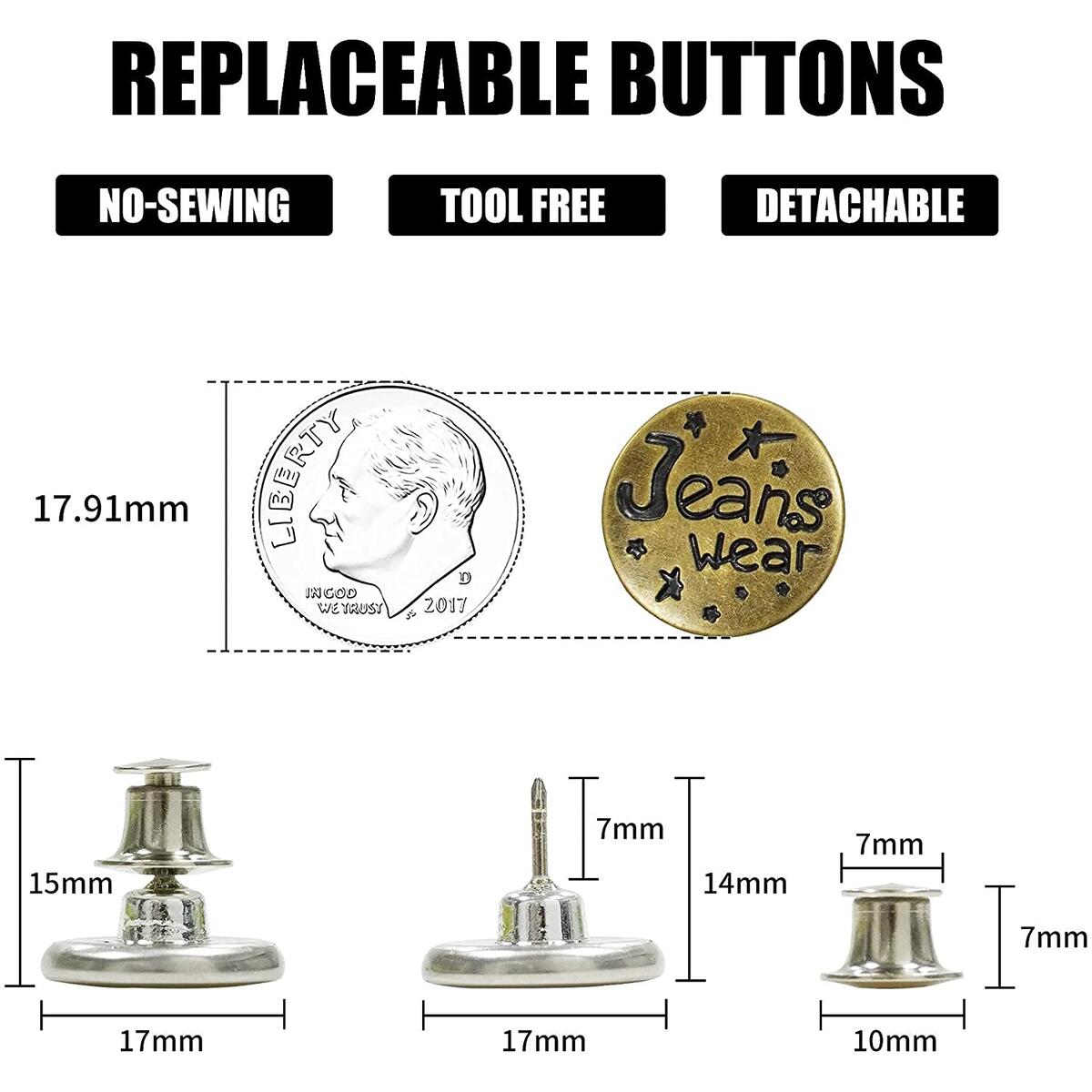 Removable Buttons Cashback Rebates - RebateKey