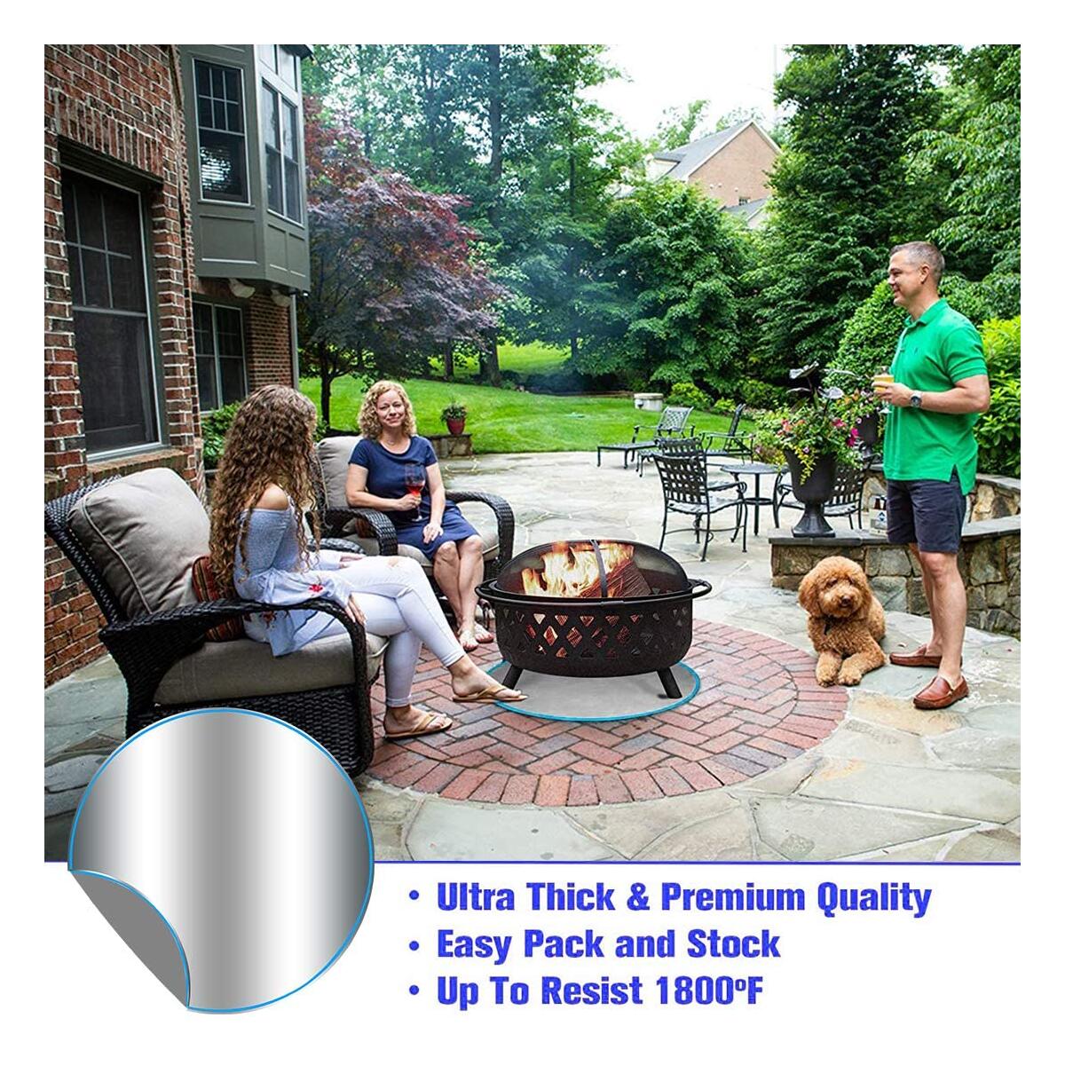 Fire Pit Floor Protector Cash Back - RebateKey
