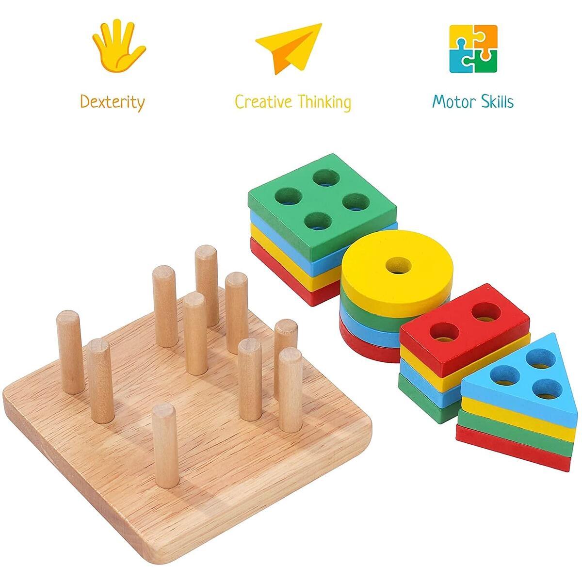 Wooden Stacking Toys Cash Back RebateKey
