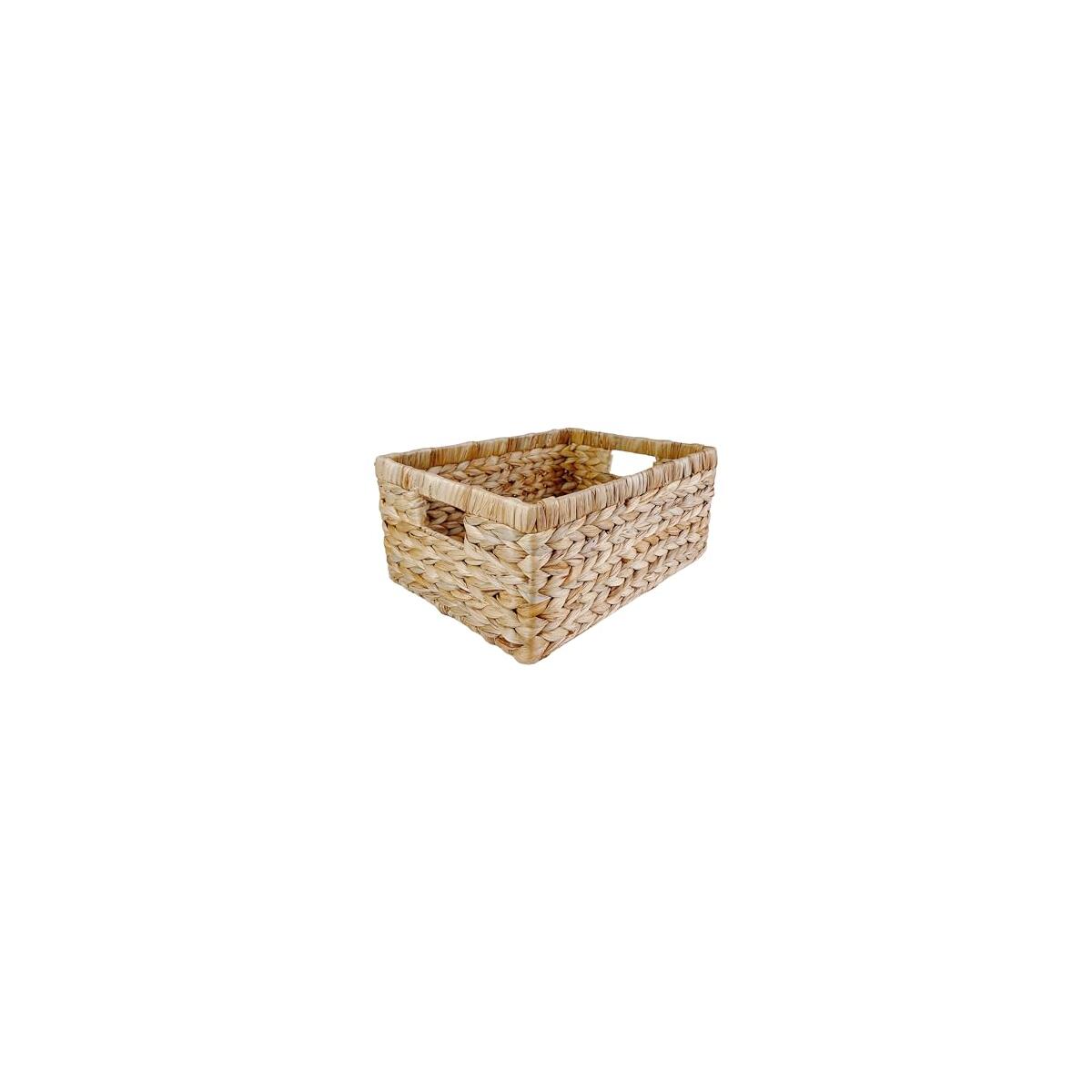 Large Rectangular Handwoven Wicker Basket Cash Back - RebateKey