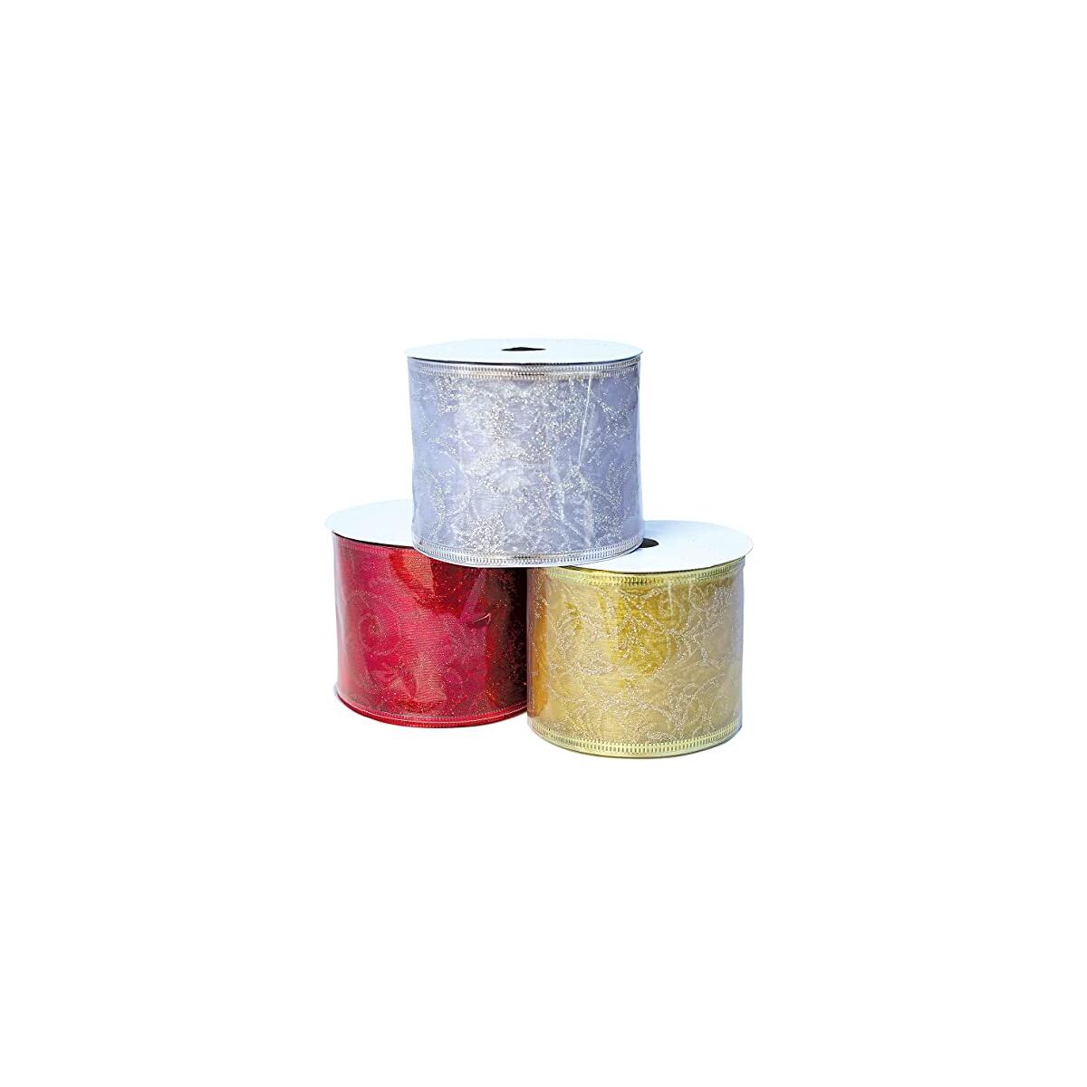 Wire Ribbon For Gift Wrapping Sheer Wired Ribbons Cashback - RebateKey