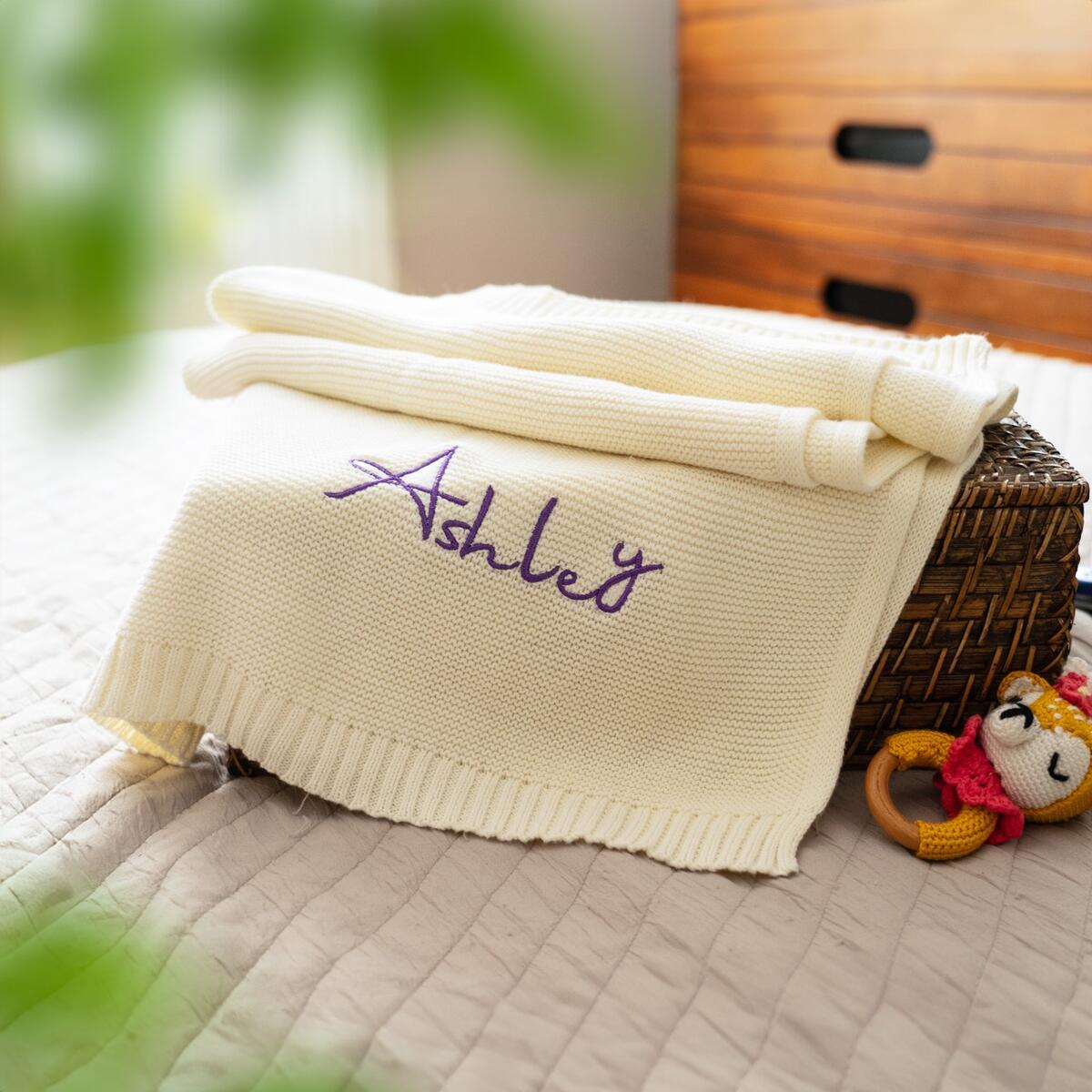 Embriodered Baby Blanket Cashback Rebate - RebateKey