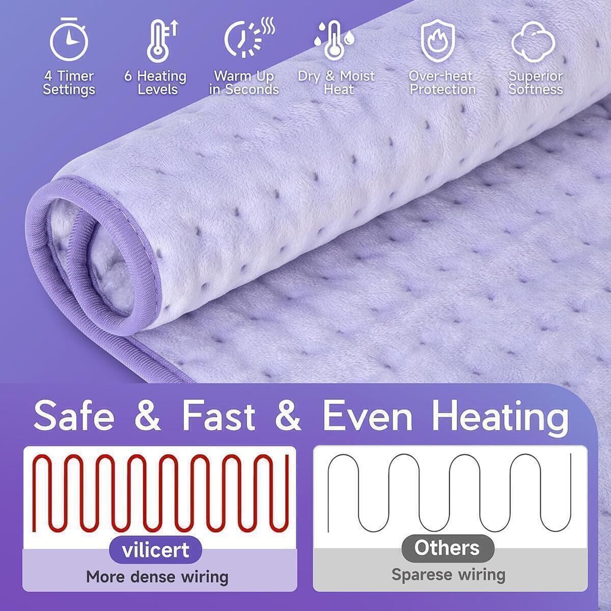 Heating Pad For Back Neck Shoulder Muscle Pain 4 Rebates - RebateKey