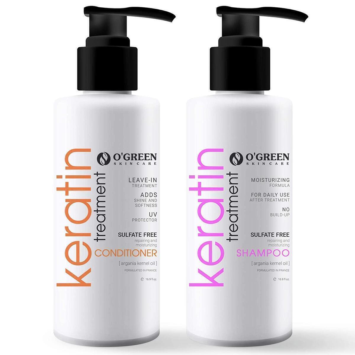 Keratin Shampoo And Conditioner Set Cashback - RebateKey