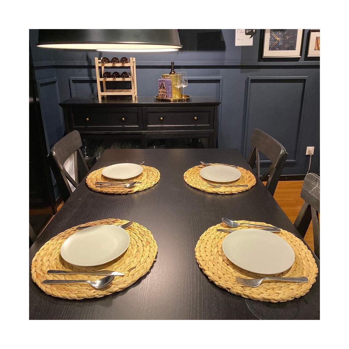 Woven Round Placemats Cashback - RebateKey