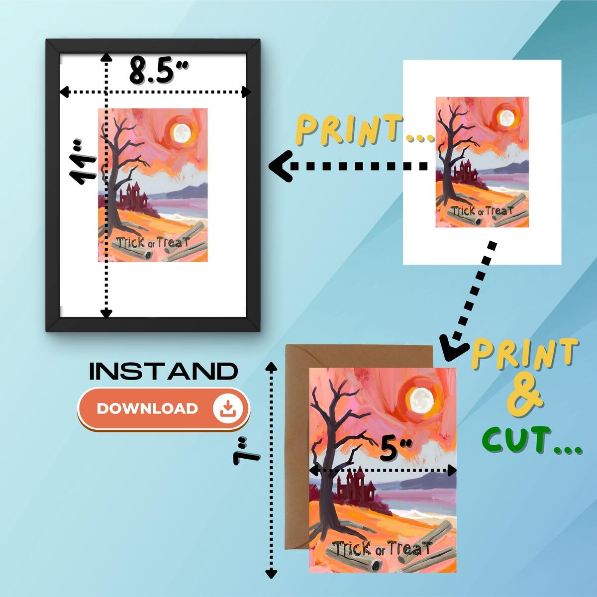 Watercolor Effect Happy Halloween Card Collection Cashback Rebates - RebateKey