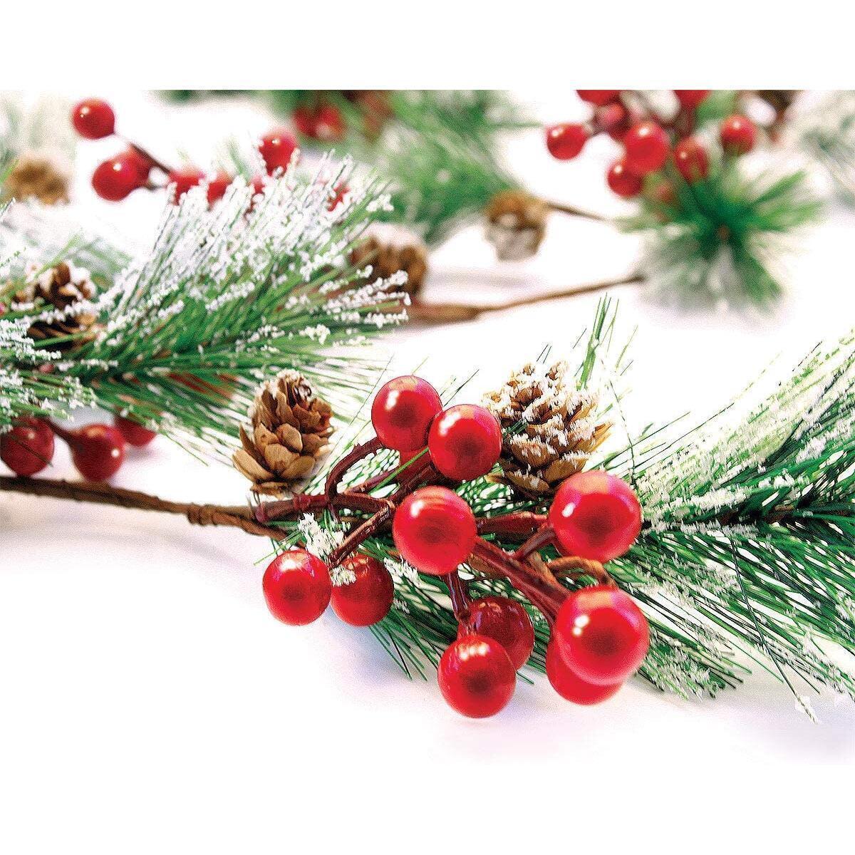 Christmas Garland Winter Red Berries Holiday Cashback Rebate - RebateKey