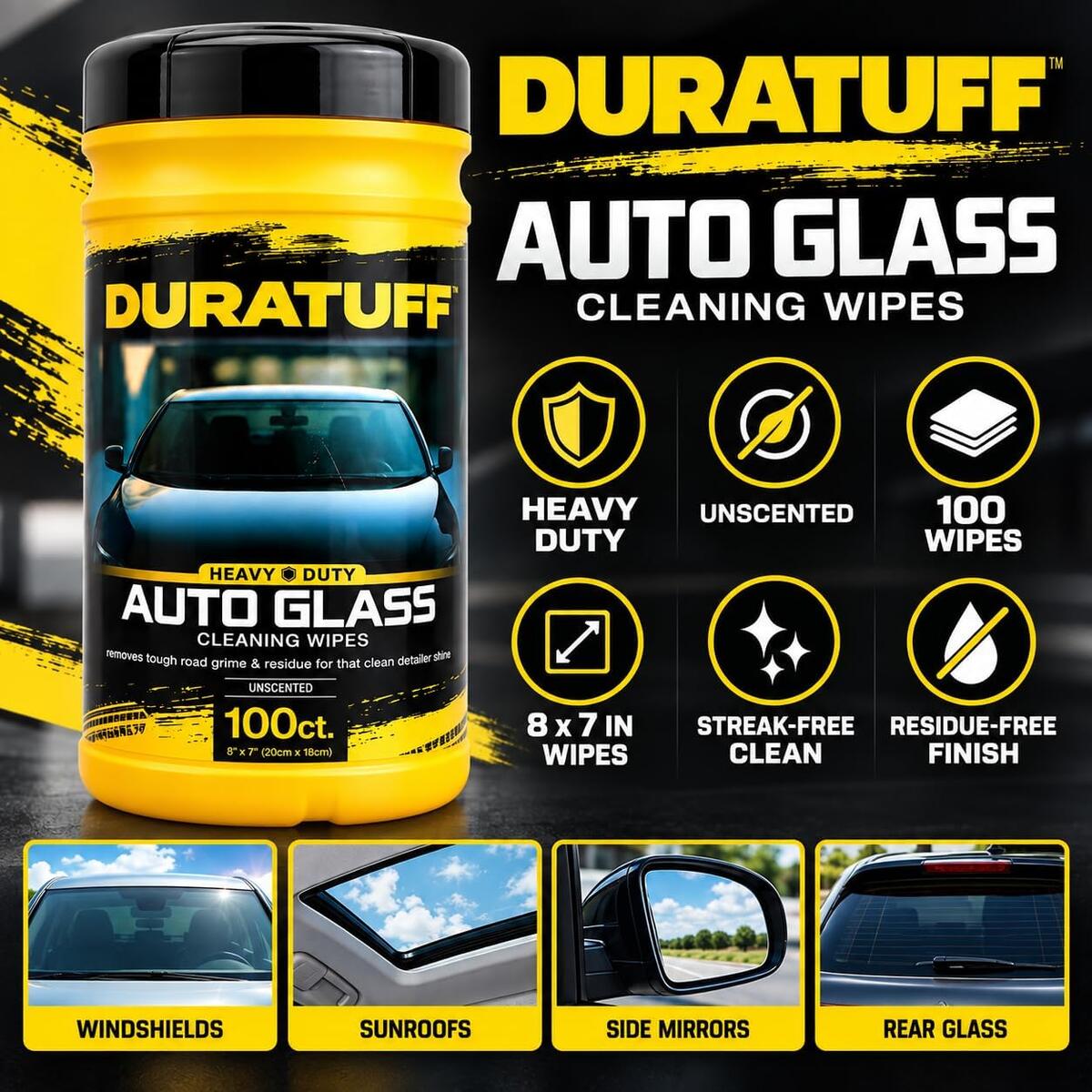 Duratuff Glass Cleaner Wipes Rebate - RebateKey