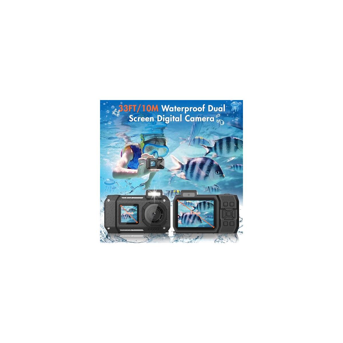 48mp Waterproof Digital Camera Cash Back - RebateKey