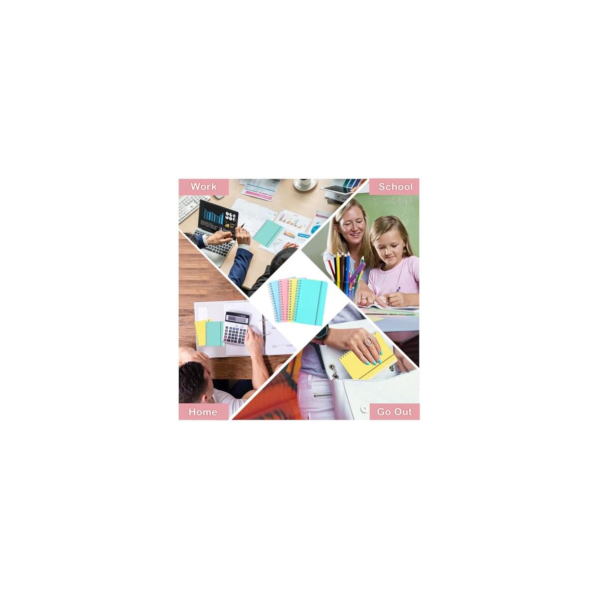 4 Pack Small Spiral Notebooks 3 5 X 5 5 Rebates - RebateKey