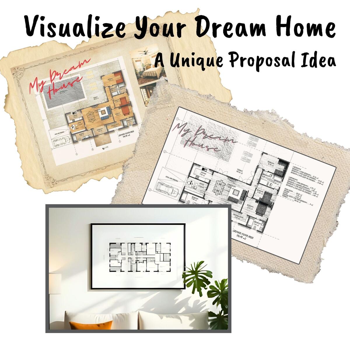 Custom Home Blueprint Art Cashback Rebate - RebateKey