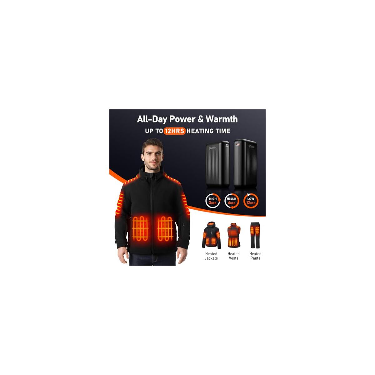 Somido 12v 18400mah Heated Jacket Vest Battery Cashback Rebates - RebateKey