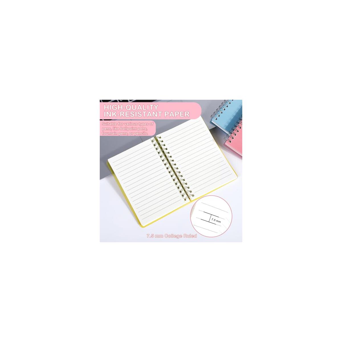4 Pack Small Spiral Notebooks 3 5 X 5 5 Rebates - RebateKey