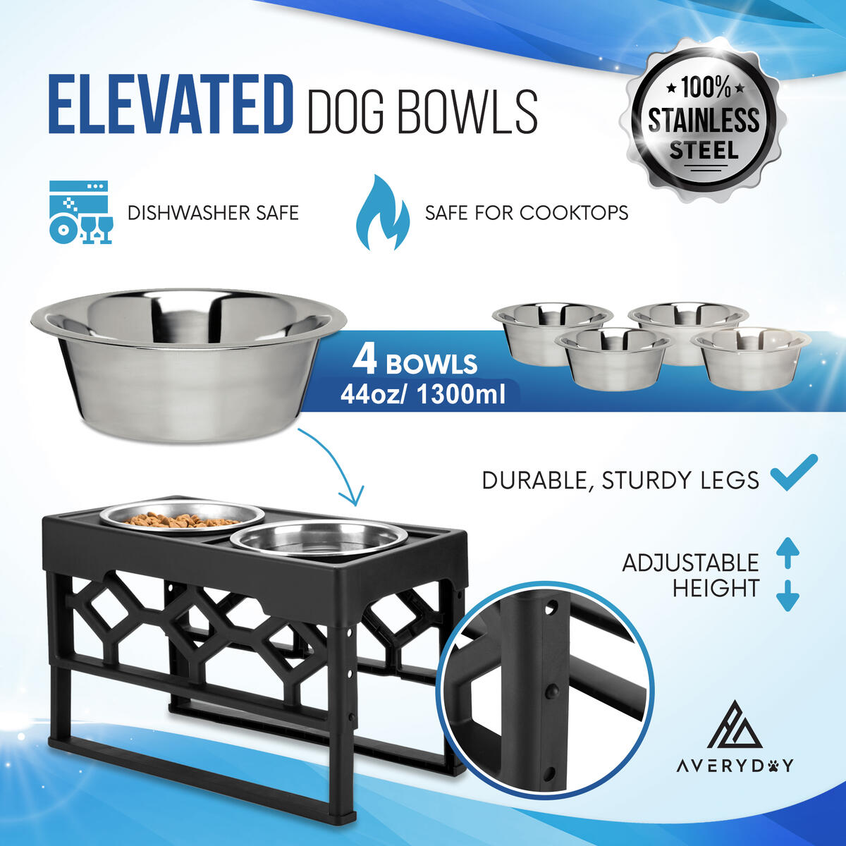 Elevated Dog Bowls For Large Dogs Cashback Rebate - RebateKey