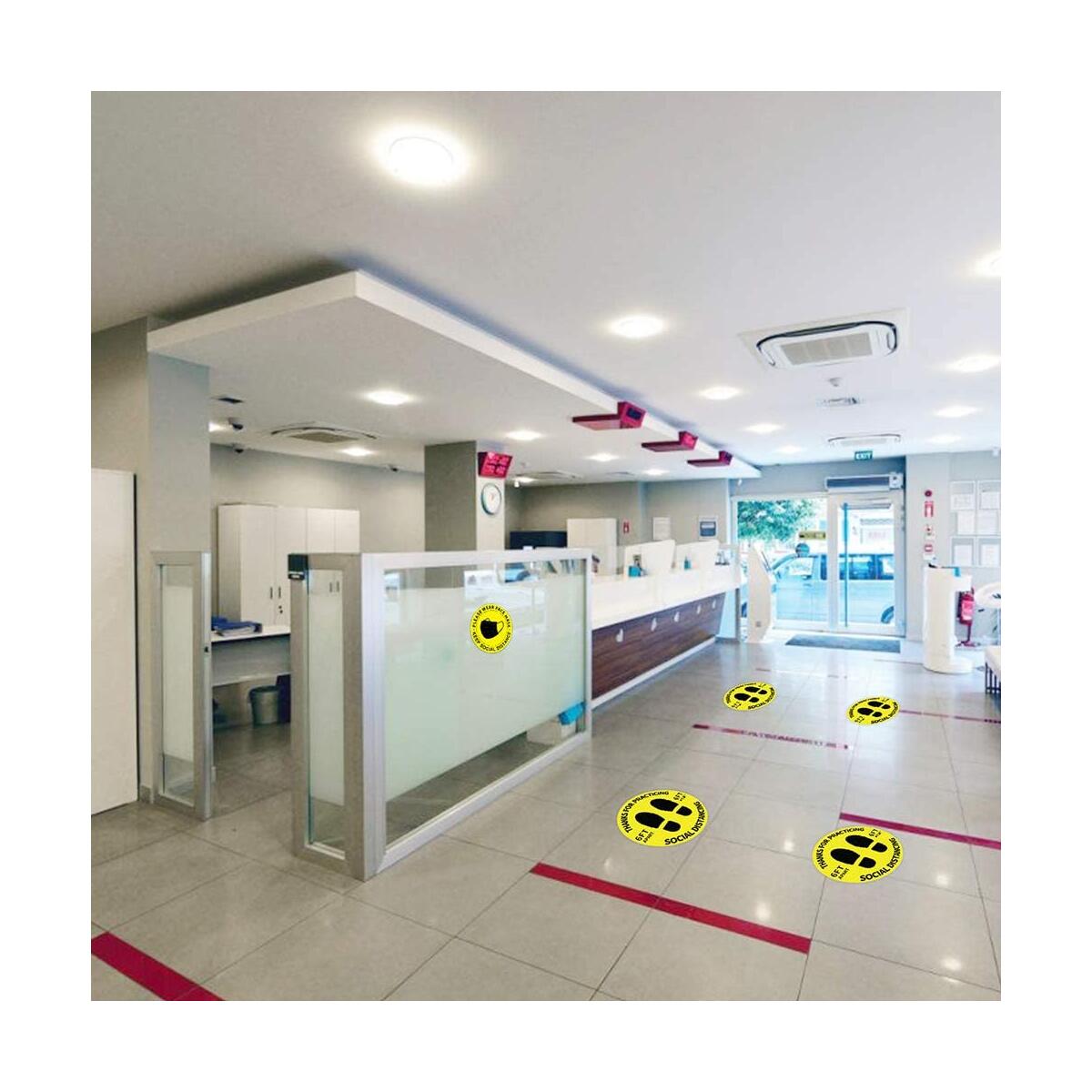 Social Distance Floor Stickers 5 Rebate - RebateKey