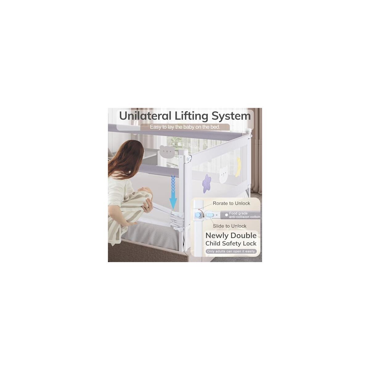 Omzer Bed Rail For Toddlers Toddler Bed Rails Cashback Rebate - RebateKey