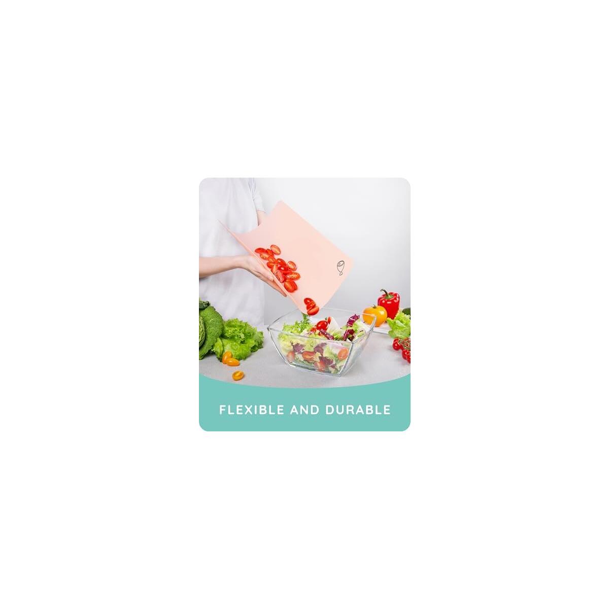 Flexible Plastic Cutting Board Set Of 3 Non Slip Cashback Rebate - RebateKey