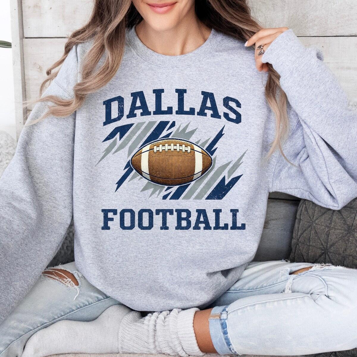 Vintage 90s Style Dallas Football Sweatshirt Cash Back - RebateKey