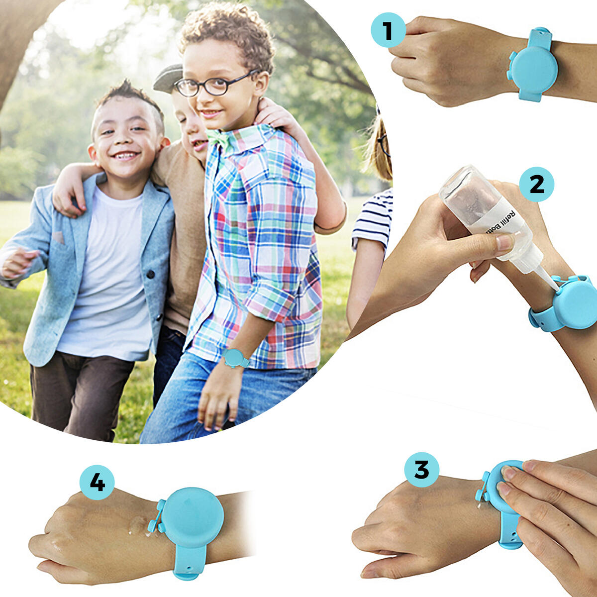 Hand Sanitizer Wristband 1 Rebates - RebateKey