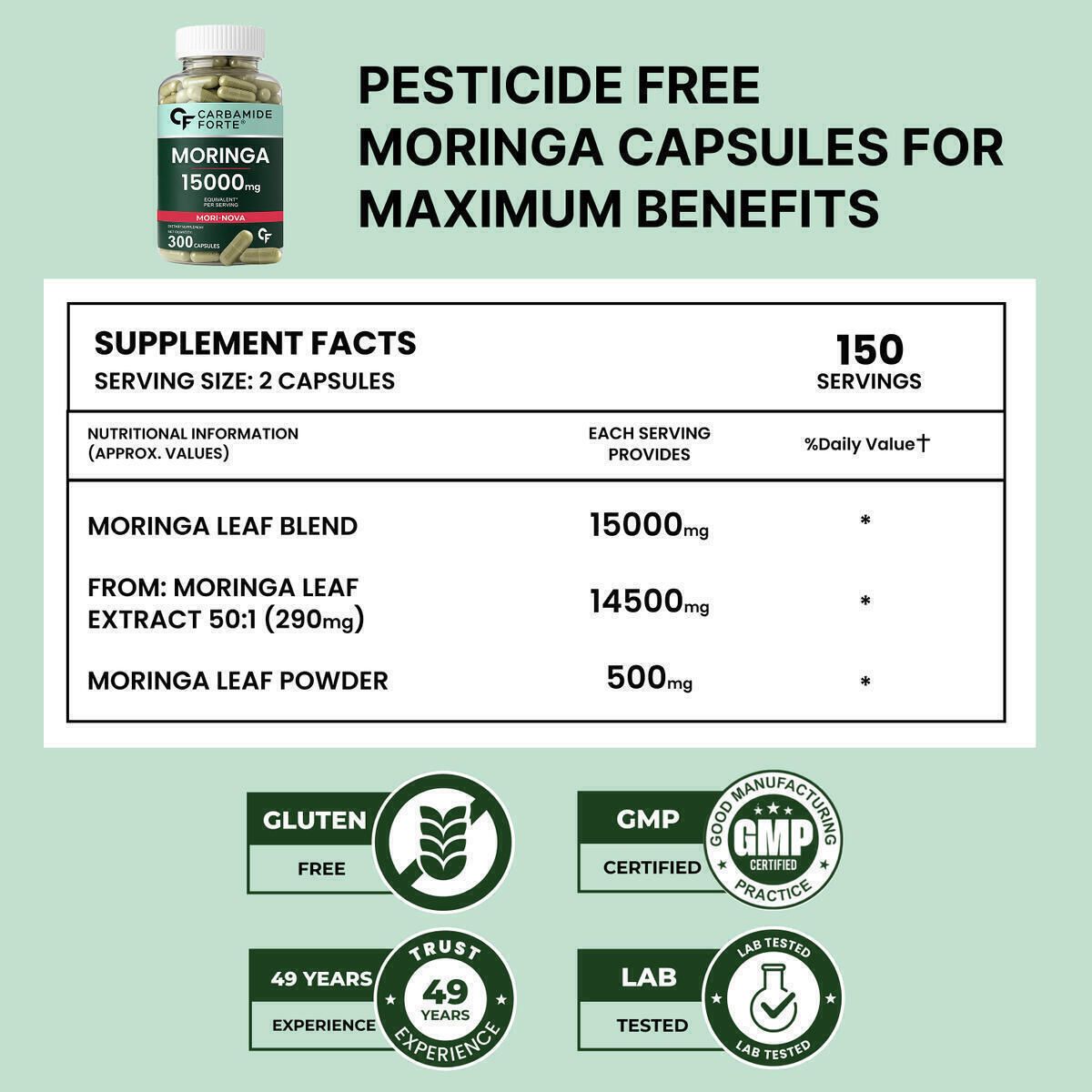 Pure Moringa Capsules 3 Cashback Rebates - RebateKey