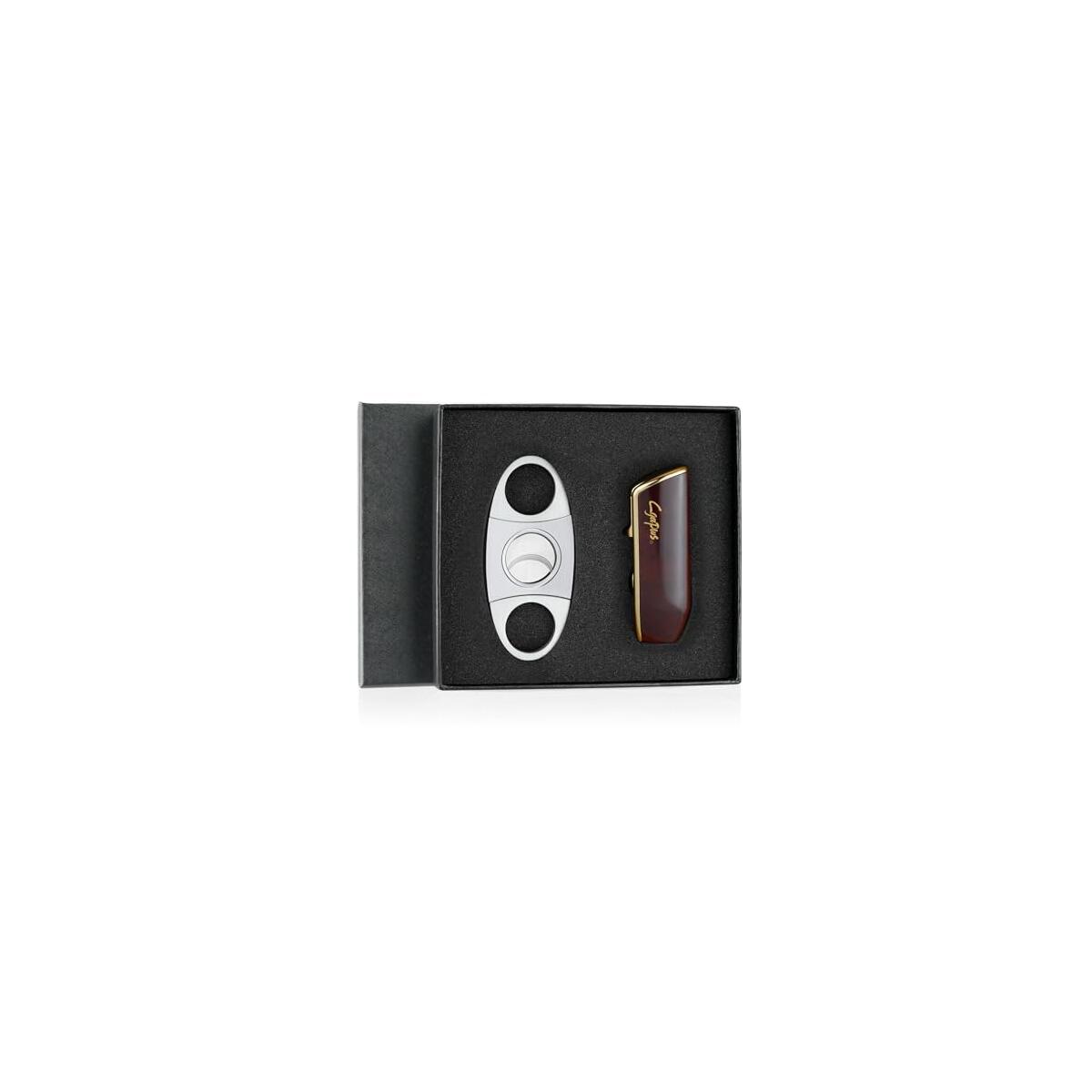 Cigar Torch Lighters With Cutter Set Triple Jet Cashback - RebateKey