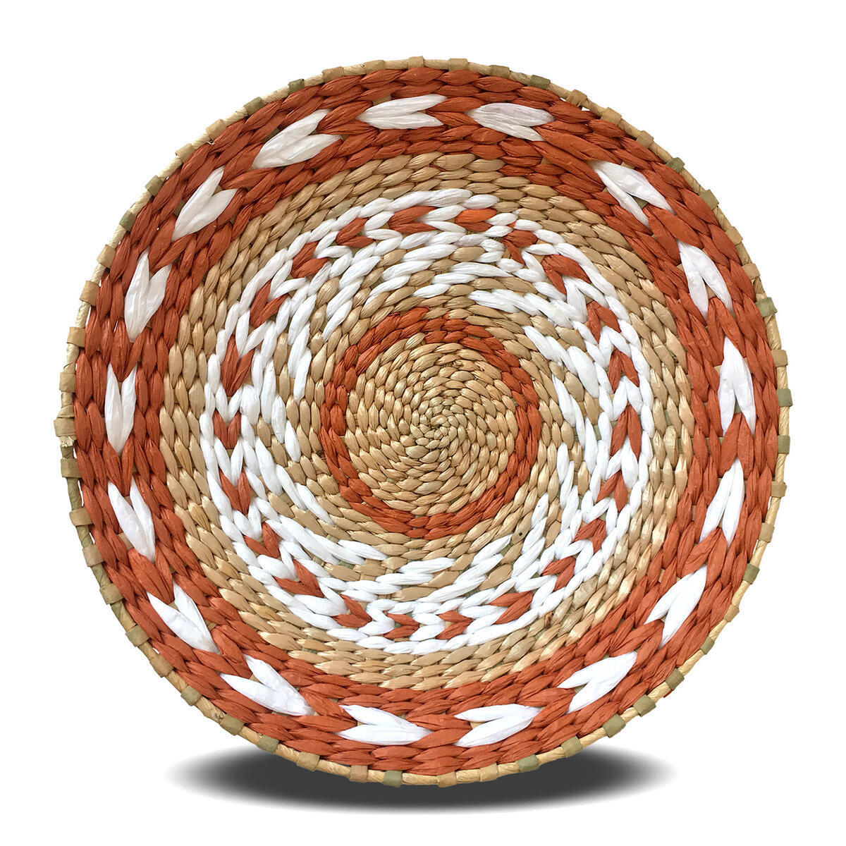 YGTEXIM Woven Wall Basket Decor - Woven Bowls Trays, Hanging Baskets Outdoor Indoor Bowls For Home Bathroom Table Wall Art. Rustic Woven But Durable Structured Boho Decorations. Check Different Combined Sets Variation Options and Solo Gift Products