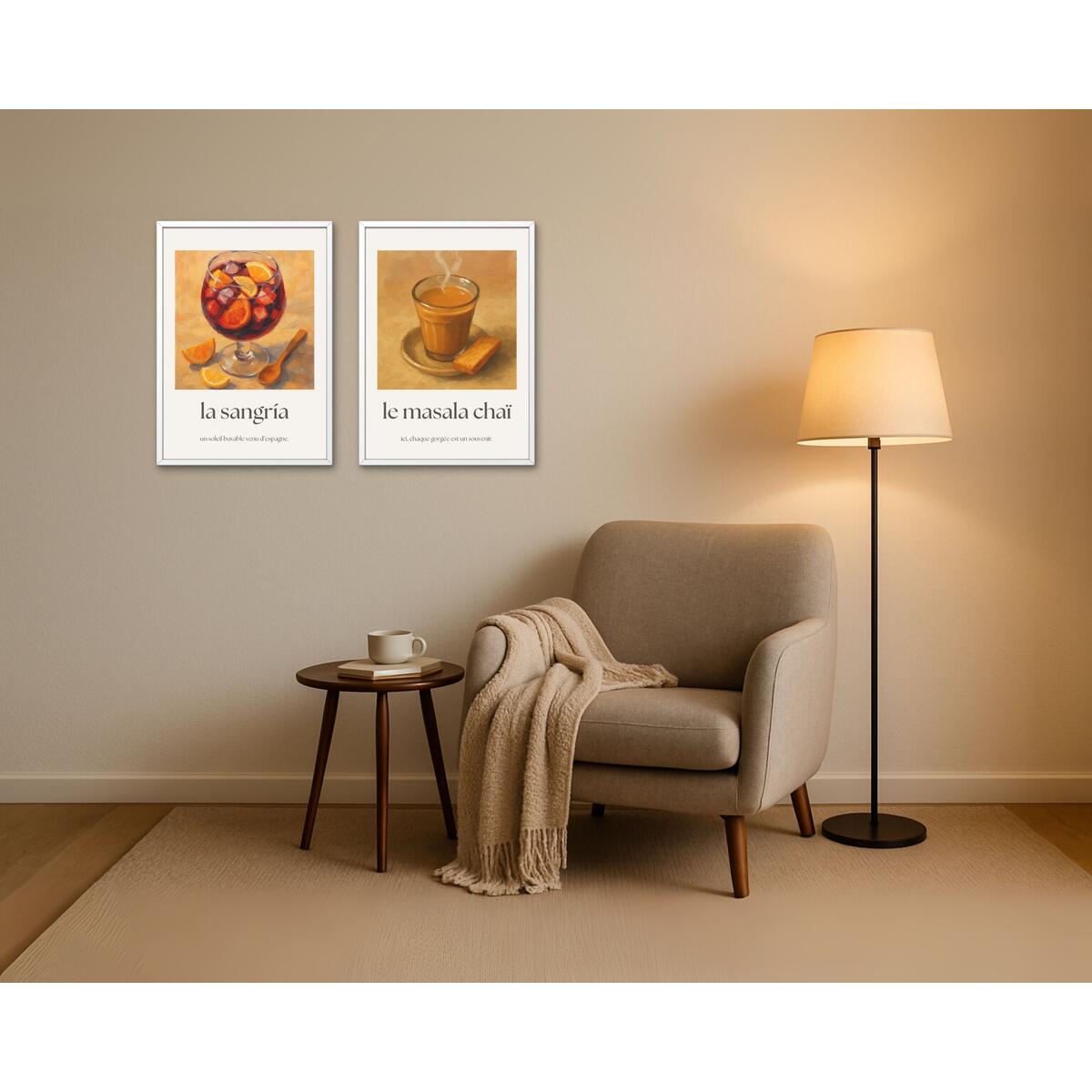 Vintage French Drink Poster Set Cashback Rebates - RebateKey