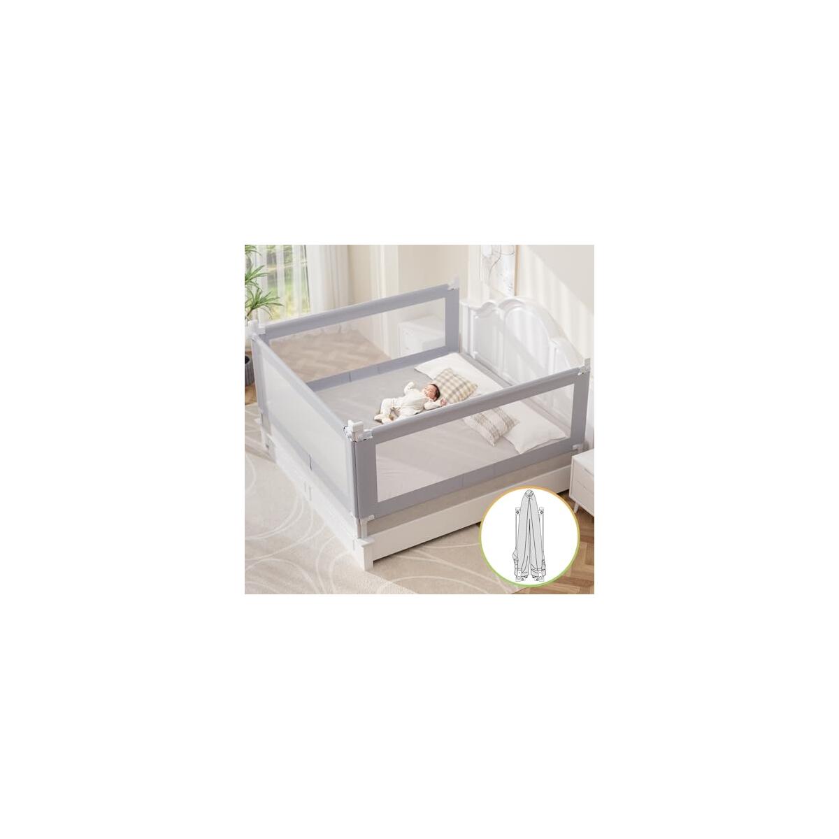 Omzer King Bed Rail For Toddlers Cashback Rebates - RebateKey