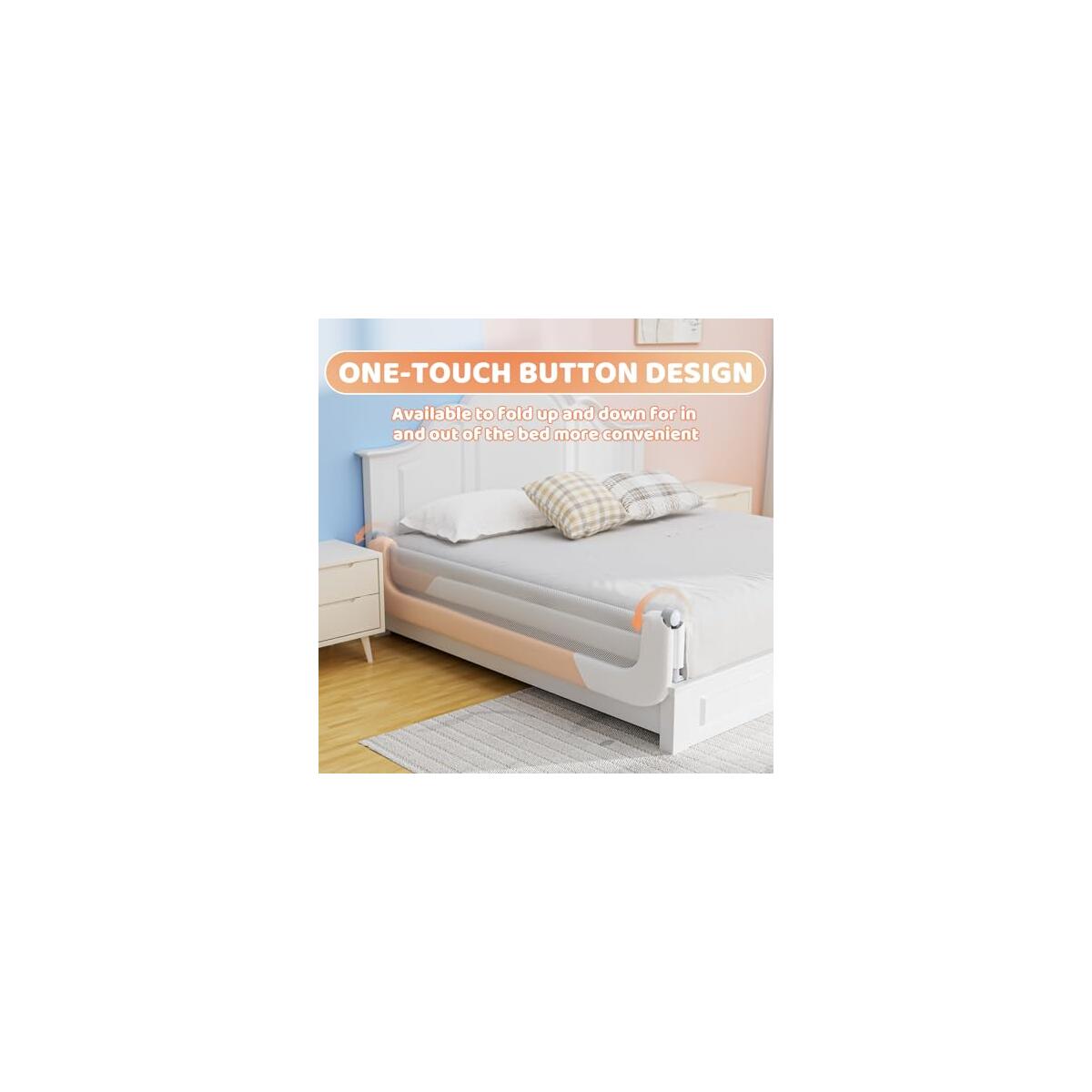 Toddlers Bed Rails For King Bed Cash Back - RebateKey
