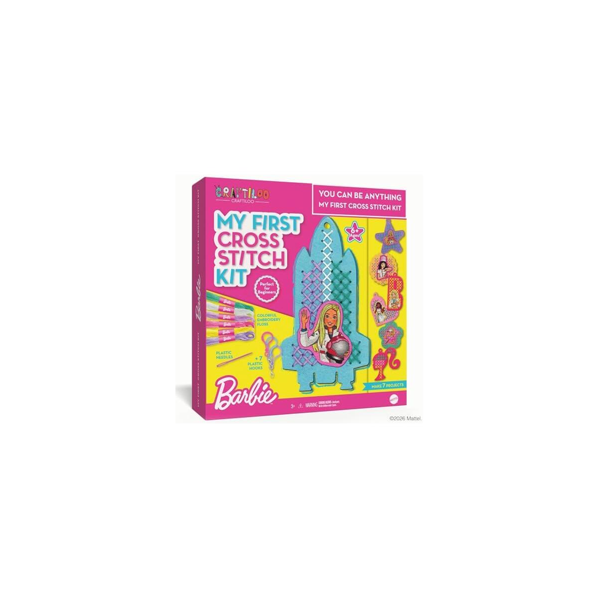 Barbie cross stitch kit
