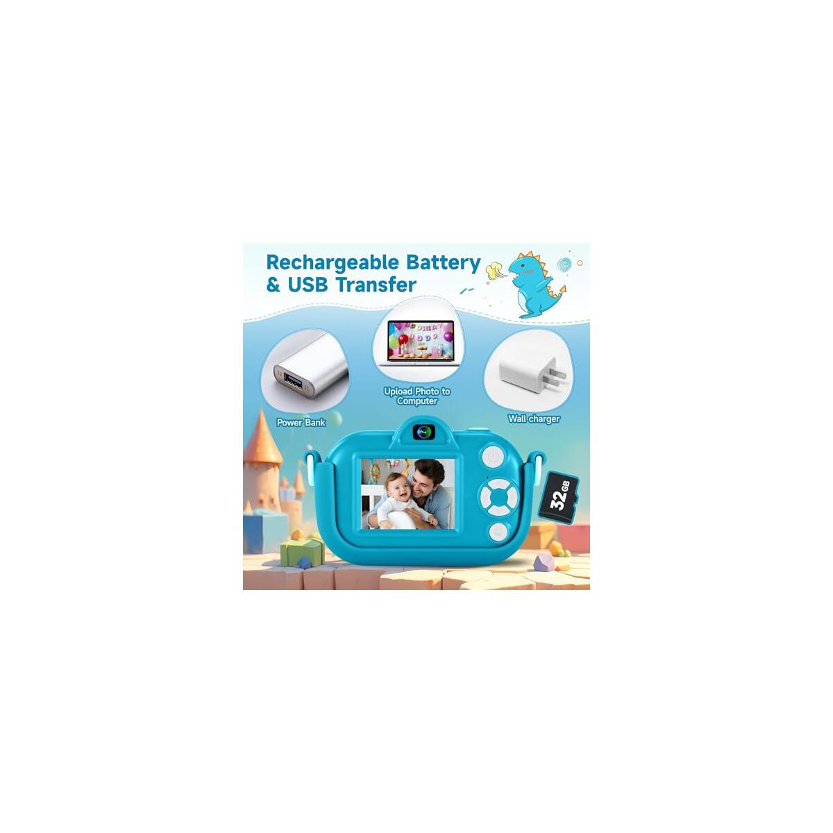 Kids Camera Toddler Toys For Boys Aged 3 9 1080p Cashback Rebates - RebateKey