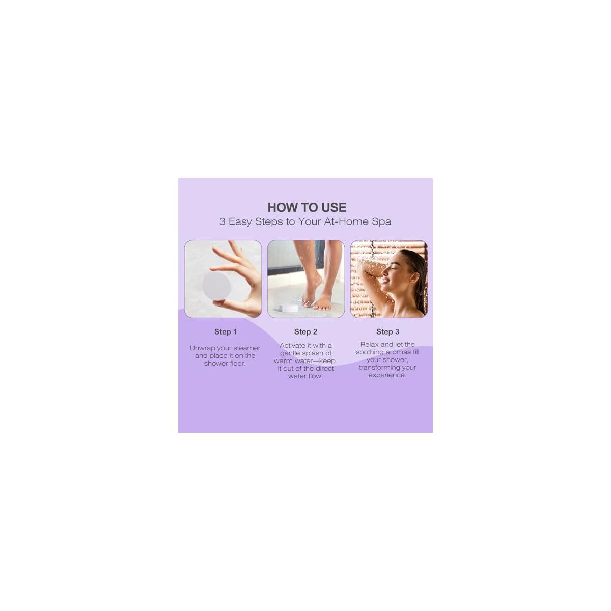 Lavender Shower Steamers 1 Cashback Rebates - RebateKey