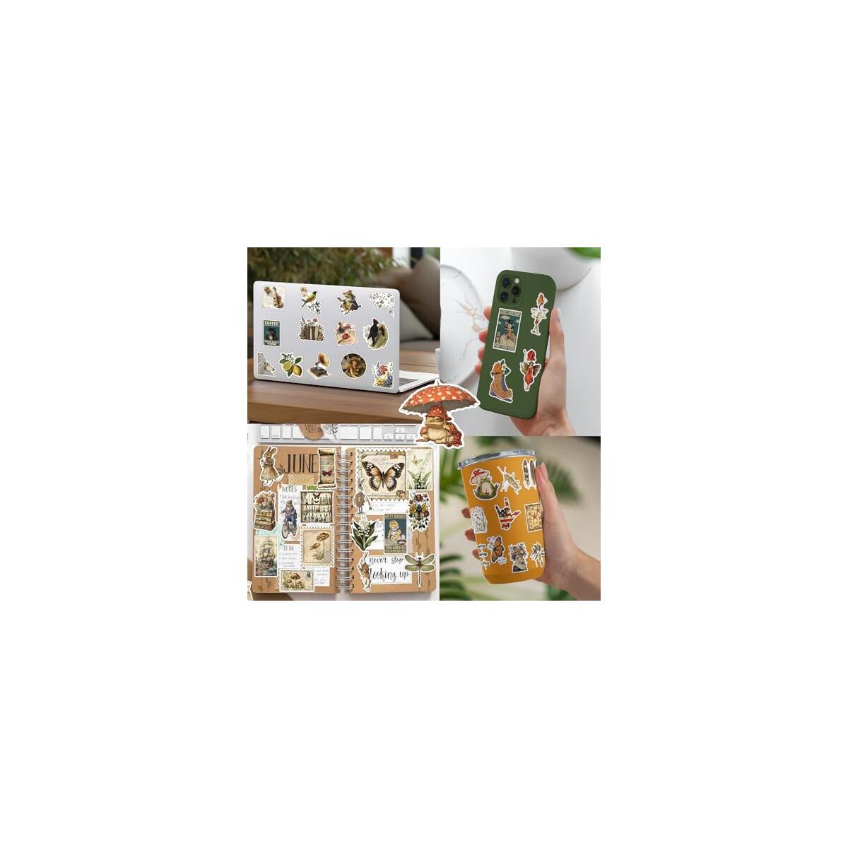 300 Pcs Vintage Stickers 2 Cashback Rebates - RebateKey