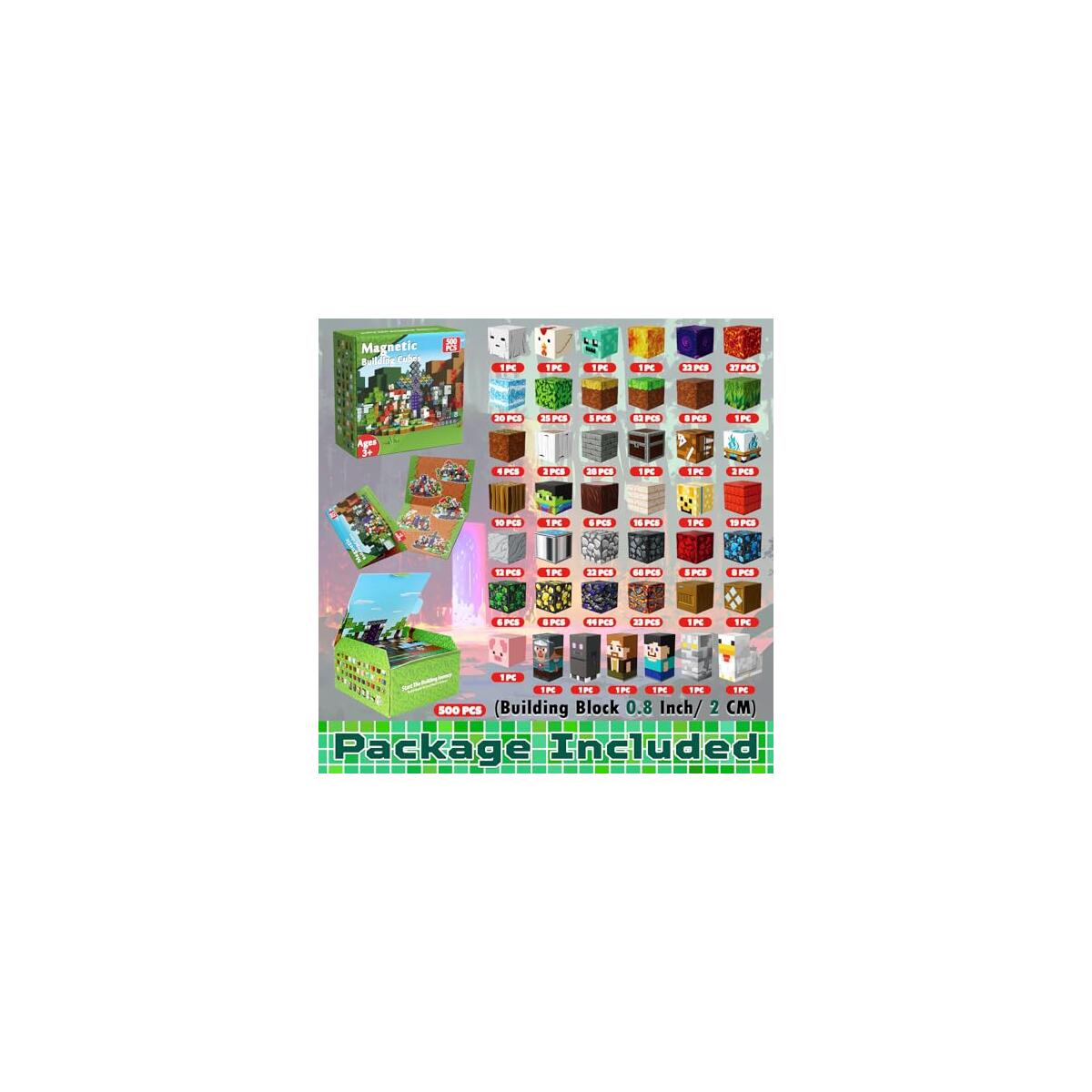 500 Pcs Magnetic Blocks Rebate - RebateKey