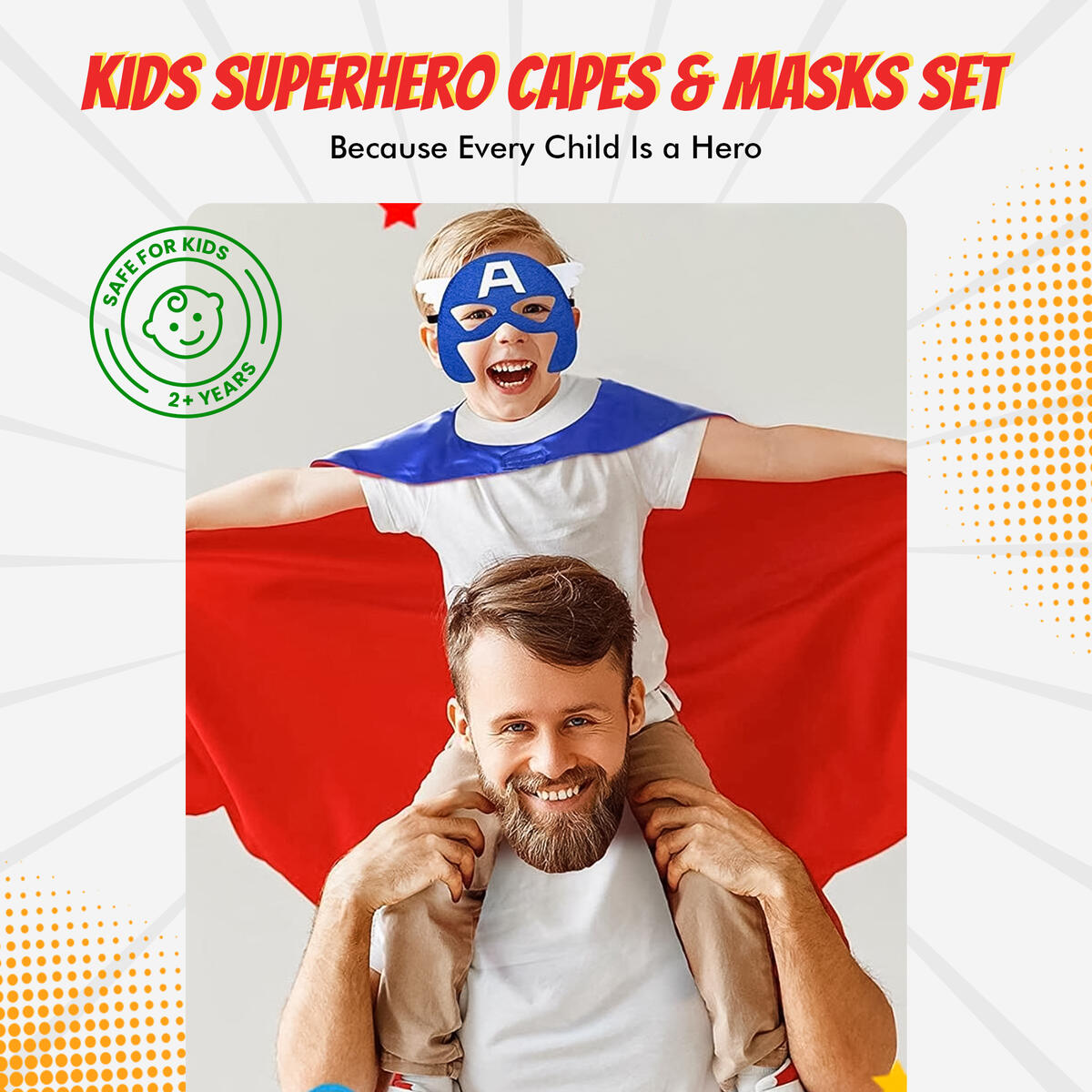 Superhero Capes And Masks For Kids Rebate - RebateKey