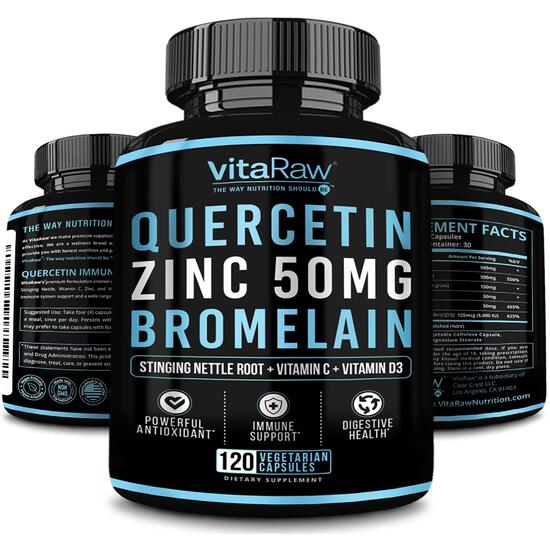 VitaRaw Quercetin Supplement Cash Back - RebateKey
