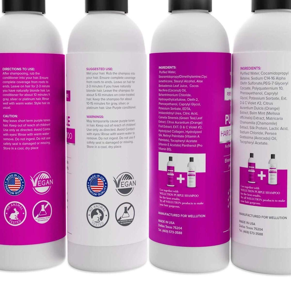 Purple Shampoo And Conditioner Set Blonde Shampoo Cashback - RebateKey