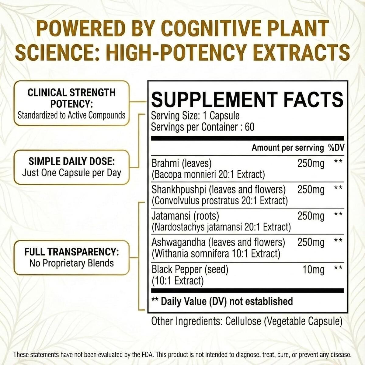 Pure Prana Ayurvedic Brain Supplement Capsules Wit Cashback Rebate - RebateKey