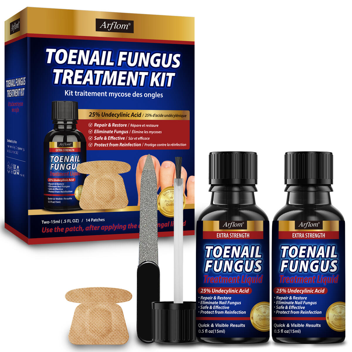 Arflom Nail Fungus Treatment Kit 1 Cashback Rebate - RebateKey