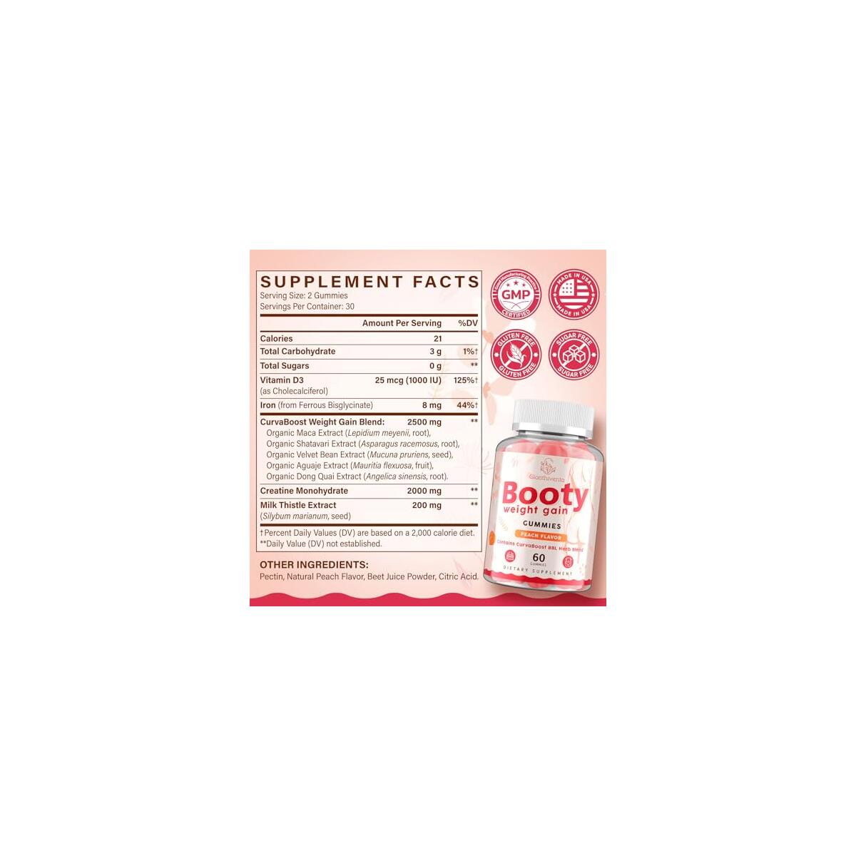 Booty Gummies For Women Cash Back - RebateKey