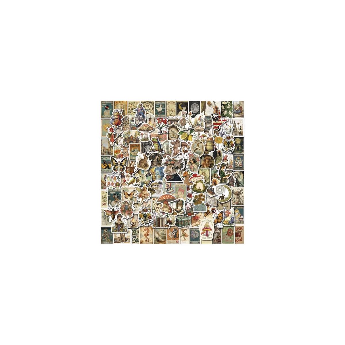 300 Pcs Vintage Stickers 4 Rebate - RebateKey