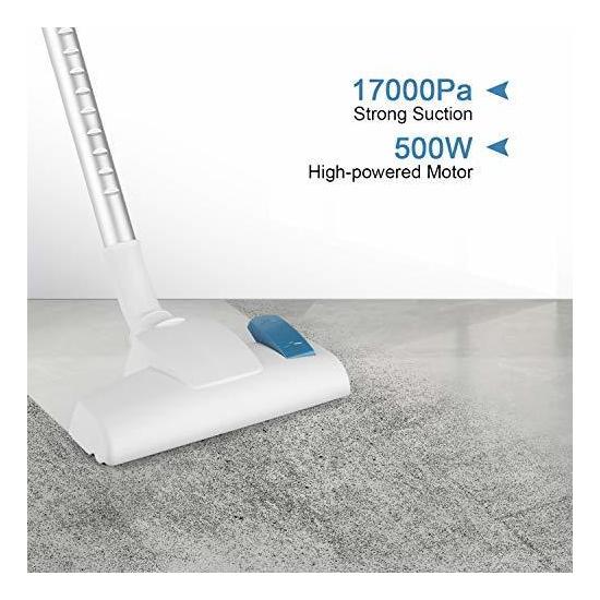 Vacuum Cleaner Corded Stick Vacuum With HEPA Filter 17Kpa Powerful