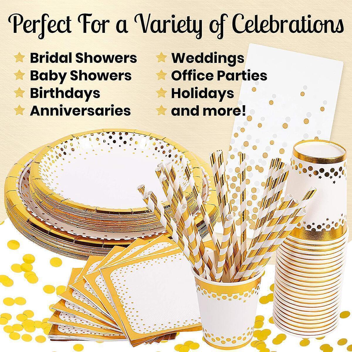 Gold Party Supplies Set Rebates - RebateKey