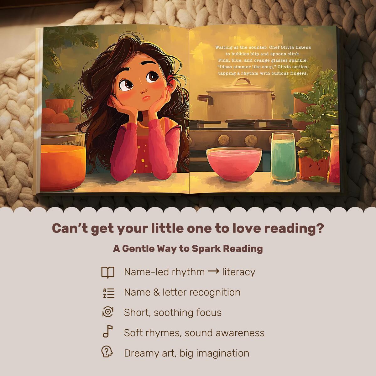 Personalized Girl Chef Storybook Cashback Rebate - RebateKey