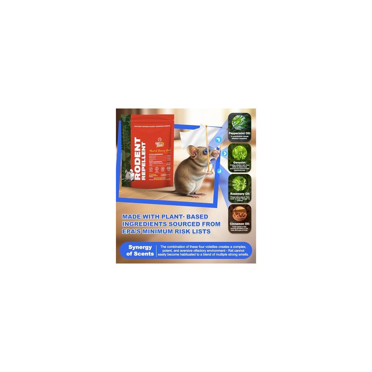 Rodent Repellent Pouches 1 Cash Back - RebateKey