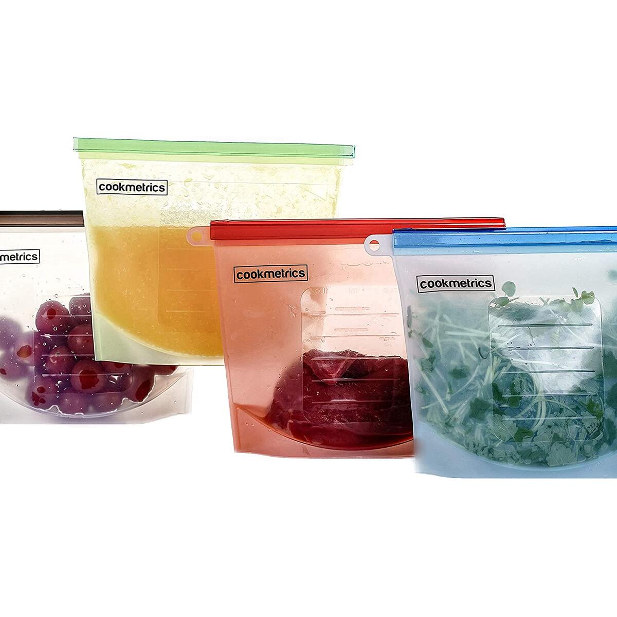 Silicone Freezer Bags Reusable Cash Back RebateKey