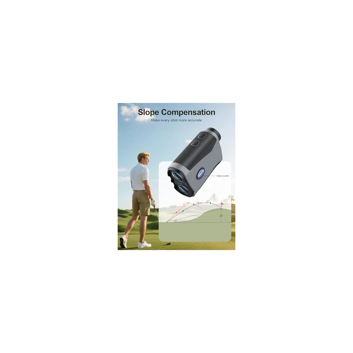 Golf Rangefinder With Slope For Golfer Cashback Rebates - RebateKey